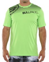 CAMISETA BULLPADEL CHOCO VERDE ACIDO