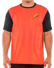 CAMISETA BULLPADEL TEPOMPO NARANJA NEGRO