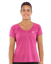 CAMISETA BULLPADEL EILO ROSA VIGORE MUJER