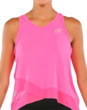 CAMISETA BULLPADEL ERDINE ROSA FLOR MUJER