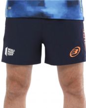 PANTALONE CORTO BULLPADEL VETAS OCEANO PROFONDO ARANCIONE FLUO JUNIOR