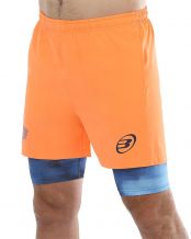 PANTALN CORTO BULLPADEL VALDIVIA NARANJA FLUOR