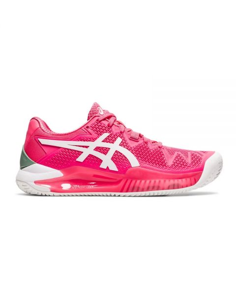 Asics Gel Resolution 8 Clay Rosa Blanco Mujer 1042a070 702