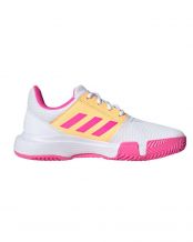 ADIDAS COURTJAM BIANCO ROSA JUNIOR