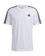 CAMISETA ADIDAS ESSENTIALS 3 FRANJAS BLANCO