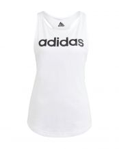 CAMISETA ADIDAS SIN MANGAS ESSENTIALS LOGO BLANCO MUJER