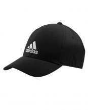 GORRA ADIDAS BEISBOL LIGERA BORDADA NEGRO BLANCO