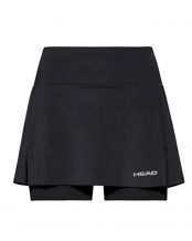 SKORT HEAD CLUB BASIC NEGRO MUJER