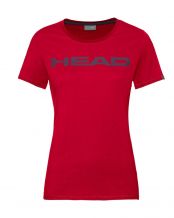 CAMISETA HEAD CLUB LUCY ROJO AZUL MUJER