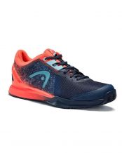 HEAD SPRINT PRO 3.0 CLAY AZUL NARANJA MUJER 274011 DBCO