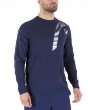 SUDADERA HEAD CLUB 21 CLIFF LS AZUL MARINO