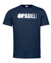 CAMISETA HEAD PADEL FONT AZUL