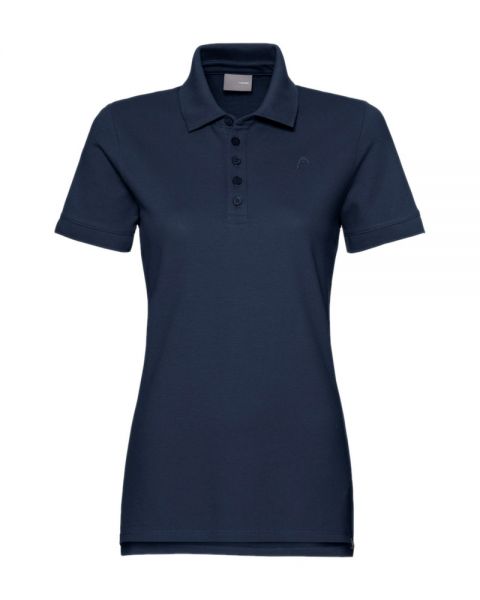 TEXTIL Head Polo Azul Marino Mujer