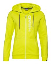 SUDADERA HEAD CLUB GRETA FZ AMARILLO MUJER