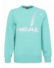 SUDADERA HEAD RALLY AGUAMARINA MUJER