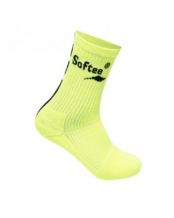 CALCETINES SOFTEE MEDIA CAA PREMIUM AMARILLO FLUOR