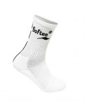 CALCETINES SOFTEE MEDIA CAA PREMIUM BLANCO NEGRO