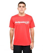 CAMISETA BULLPADEL ROJO