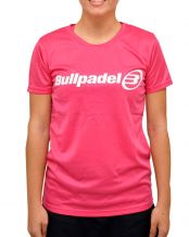 CAMISETA BULLPADEL FUCSIA MUJER