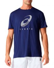 CAMISETA ASICS COURT SPIRAL AZUL