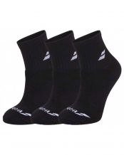 CALCETIN 3 PAIRS PACK BABOLAT NEGRO JUNIOR