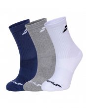 PACK DE CHAUSSETTES BABOLAT 3 PAIRES MULTICOLORE