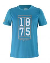 T SHIRT BABOLAT EXERCISE GRAPHIC BLU