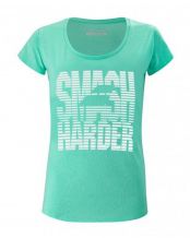 CAMISETA BABOLAT EXERCISE MESSAGE AZUL AQUA NIA