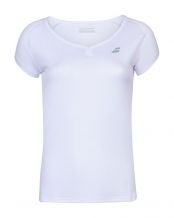 CAMISETA BABOLAT PLAY CAP SLEEVE BLANCO NIA