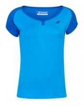 T SHIRT BABOLAT PLAY CAP BLU BAMBINA