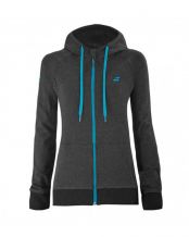 SUDADERA BABOLAT EXERCISE HOOD GRIS OSCURO MUJER