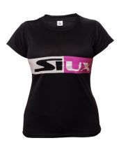 T SHIRT SIUX REVOLUTION NERO DONNA