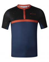 POLO BABOLAT COMPETE NERO NAVY