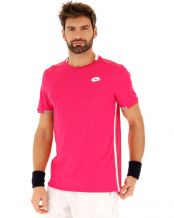 T-SHIRT LOTTO SQUADRA PL ROSA