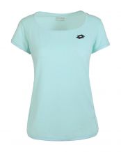 CAMISETA LOTTO TOP TEN PL AZUL AQUA MUJER