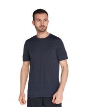 CAMISETA LOTTO TRNG MEL PL NEGRO