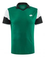 POLO LOTTO TOP TEN II BCK PL VERDE NEGRO