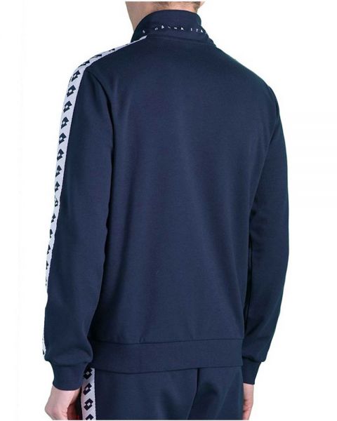 Sudadera Lotto Athletica Due FZ PL Azul Navy - Confort y protección