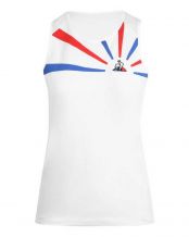 CAMISETA DE TIRANTES LE COQ SPORTIF TENNIS BLANCO MUJER