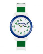 RELOJ LACOSTE 12 12 TR90 32MM BLANCO AZUL VERDE JUNIOR