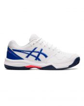 ASICS GEL DEDICATE 7 CLAY BIANCO BLU DONNA 1042A168 101