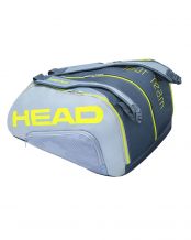 PALETERO HEAD TOUR TEAM PADEL MONSTERCOM GRIS AMARILLO FLUOR