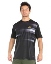 CAMISETA BULLPADEL MILAN NEGRO