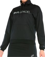 SUDADERA BULLPADEL DUCIO NEGRO MUJER