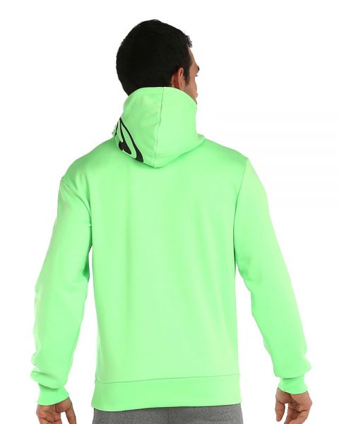 Sudadera Bullpadel Tesana Verde Para Hombre. Confeccionada con la