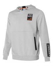 SUDADERA JHAYBER JUMPZONE GRIS NEGRO