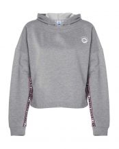 SUDADERA JHAYBER BAND GRIS MUJER