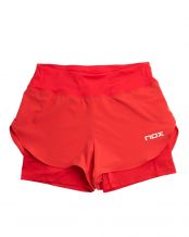 PANTALON CORTO NOX FIT PRO ROJO MUJER