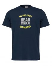 CAMISETA HEAD SKIP AZUL MARINO