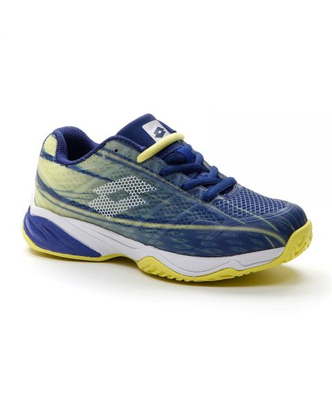 Scarpe Da Tennis Lotto Mirage 300 III AC - Blu/arancione, Taglia 31, Per Tutte Le Superfici